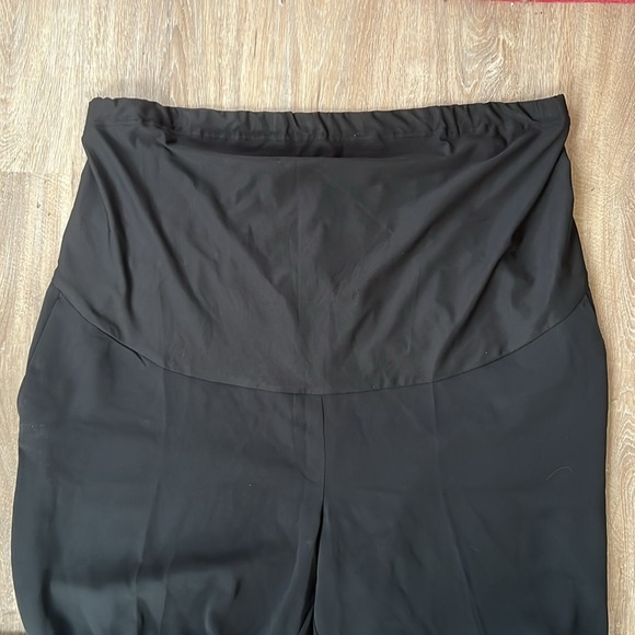 🏷️ J. Crew Maternity Black Jamie Pant - Size 22 - Picture 2 of 6